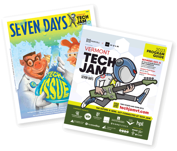 Covers for the Tech Issue and Tech Jam Program Guide
