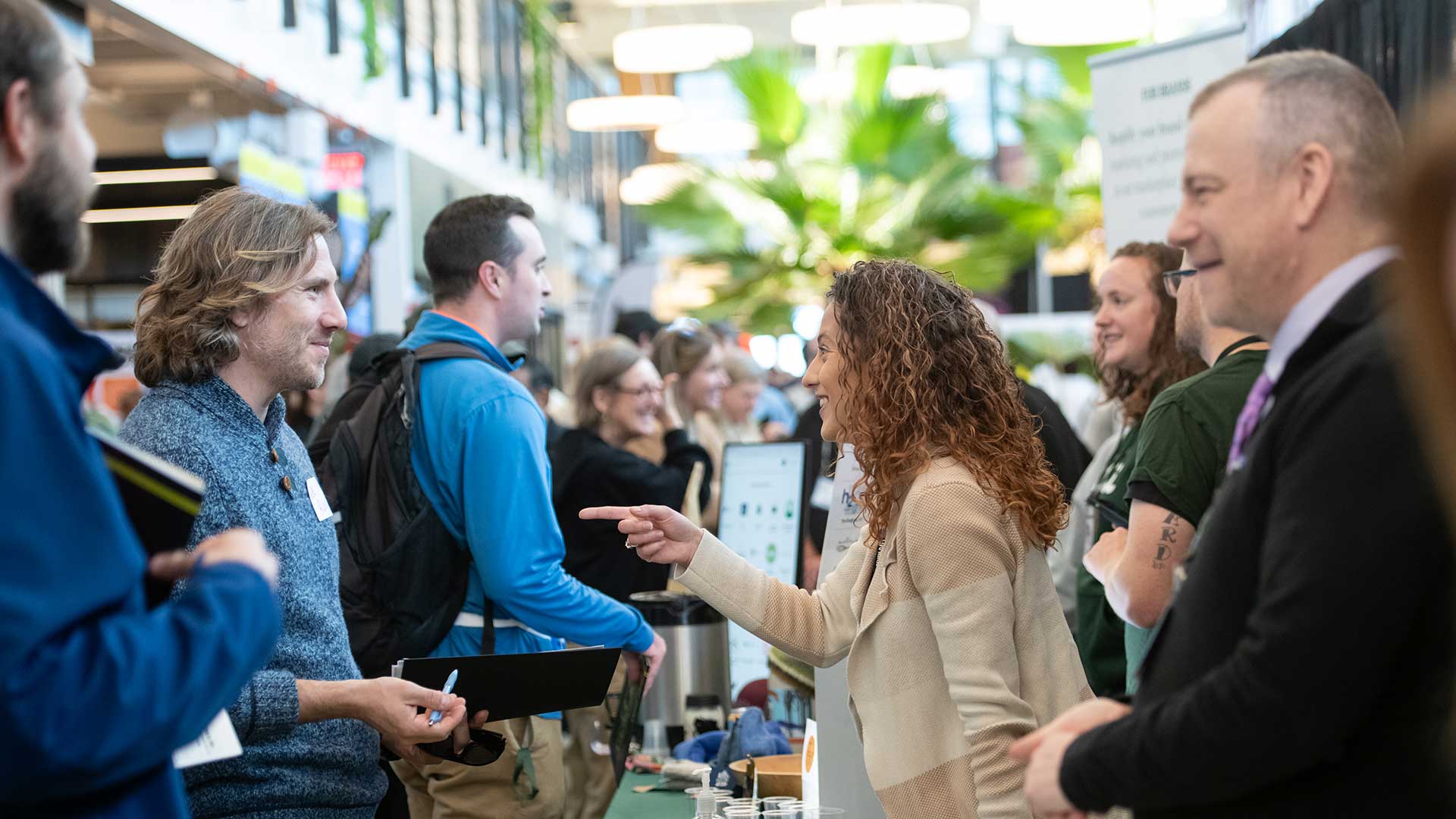 Guests and exhibitors at Vermont Tech Jam 2024