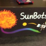 Banner for the student-made game, SunBots