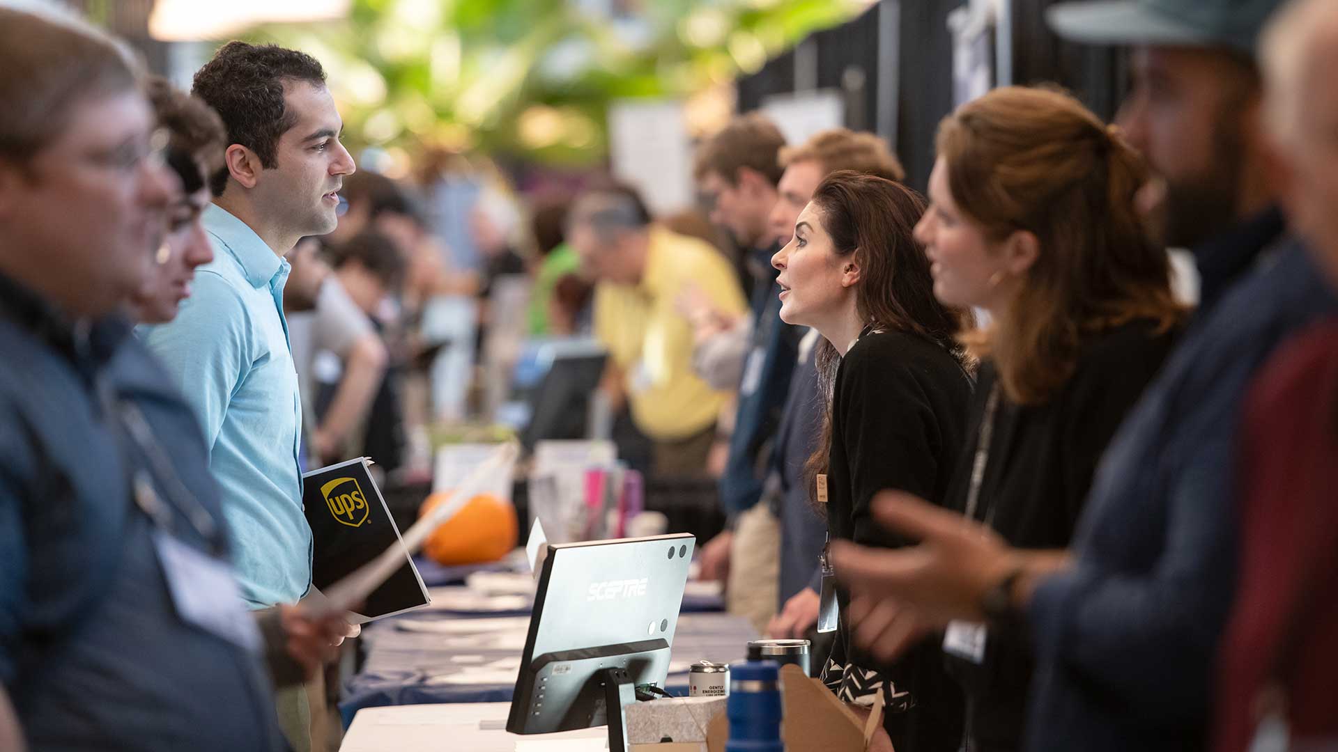 Guests and exhibitors at Vermont Tech Jam 2024